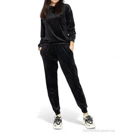 Спортивний костюм жіночий Весна/осінь 33009 чорний (4 шт. р.сіткаS-XL) "Sport style" недорого оптом від прямого постачальника