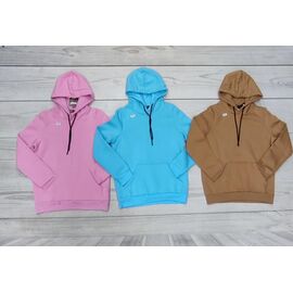 Фотография Худи женское 41424 pink р.48-56 "Samo" недорого оптом от прямого поставщика