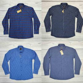 Фотография Рубашка мужская 4145 l.blue р.48-56 "Samo" недорого оптом от прямого поставщика