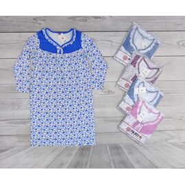 Фотография Ночнушка женская 480 blue р.58-66 "Samo" недорого оптом от прямого поставщика