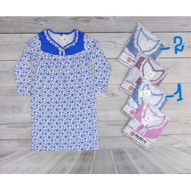 Фотография Ночнушка женская 480-1 grey р.58-66 "Samo" недорого оптом от прямого поставщика