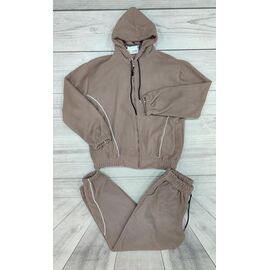 Костюм спортивний жіночий 751 beige р.48-54 "Samo" недорого оптом від прямого постачальника