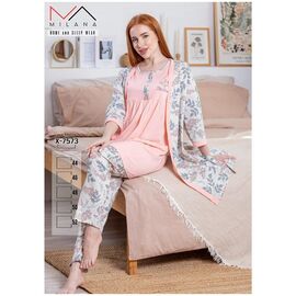 Фотография Комплект женский 7573 peach р.44-52 "Samo" недорого оптом от прямого поставщика