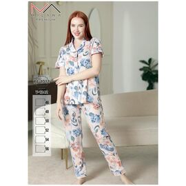 Фотография Костюм женский PJ1012 beige р.46-56 "Samo" недорого оптом от прямого поставщика