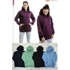 Фотография Худи женское WH17105 wine р.46-54 "Samo" недорого оптом от прямого поставщика