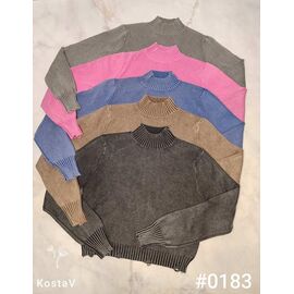 Светр жіночий 0183 mix р.42-46 "Kosta" недорого оптом від прямого постачальника