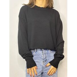 Светр жіночий 05 black р.42-46 "Kosta" недорого оптом від прямого постачальника