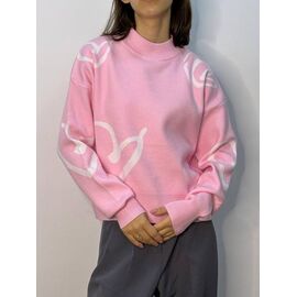 Светр жіночий 0902 pink р.42-46 "Kosta" недорого оптом від прямого постачальника