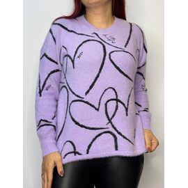 Светр жіночий 12597 lilac р.42-46 "Kosta" недорого оптом від прямого постачальника