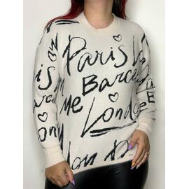 Светр жіночий 1597 beige р.42-46 "Kosta" недорого оптом від прямого постачальника