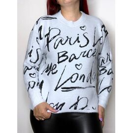 Светр жіночий 1597 l.grey р.42-46 "Kosta" недорого оптом від прямого постачальника