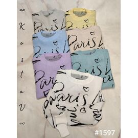 Светр жіночий 1597 mix р.42-46 "Kosta" недорого оптом від прямого постачальника