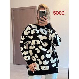Светр жіночий 5002 black р.42-48 "Kosta" недорого оптом від прямого постачальника
