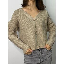 Кардиган жіночий 568 beige р.44-48 "Kosta" недорого оптом від прямого постачальника