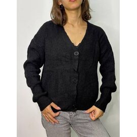 Кардиган жіночий 568 black р.44-48 "Kosta" недорого оптом від прямого постачальника