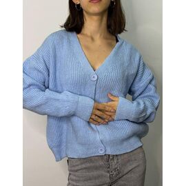 Кардиган жіночий 568 l.blue р.44-48 "Kosta" недорого оптом від прямого постачальника