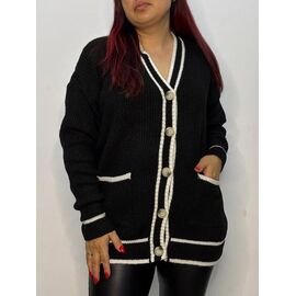 Кардиган жіночий 571 black р.44-48 "Kosta" недорого оптом від прямого постачальника