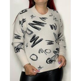 Светр жіночий 59727 beige р.42-46 "Kosta" недорого оптом від прямого постачальника