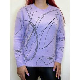 Светр жіночий 5976 lilac р.42-46 "Kosta" недорого оптом від прямого постачальника