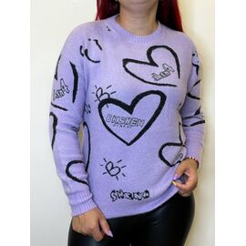 Светр жіночий 59772 lilac р.42-46 "Kosta" недорого оптом від прямого постачальника