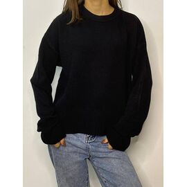 Светр жіночий 76106 black р.42-48 "Kosta" недорого оптом від прямого постачальника