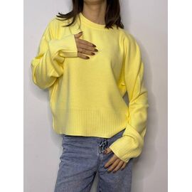 Светр жіночий 76106 yellow р.42-48 "Kosta" недорого оптом від прямого постачальника