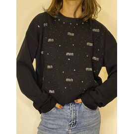 Светр жіночий 76106-3 black р.42-46 "Kosta" недорого оптом від прямого постачальника