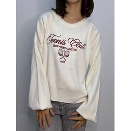 Светр жіночий 76198 white р.42-48 "Kosta" недорого оптом від прямого постачальника