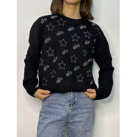 Светр жіночий 76890 black р.42-46 "Kosta" недорого оптом від прямого постачальника