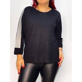 Светр жіночий 814 black р.48-52 "Kosta" недорого оптом від прямого постачальника