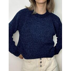 Светр жіночий 8188 navy р.42-48 "Kosta" недорого оптом від прямого постачальника