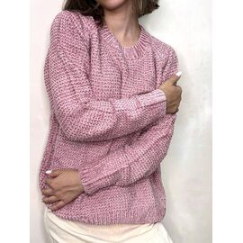 Фотография Свитер женский 8188 powder р.42-48 "Kosta" недорого оптом от прямого поставщика