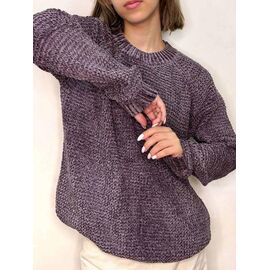 Фотография Свитер женский 8188 purple р.42-48 "Kosta" недорого оптом от прямого поставщика