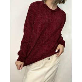 Фотография Свитер женский 8188 wine р.42-48 "Kosta" недорого оптом от прямого поставщика