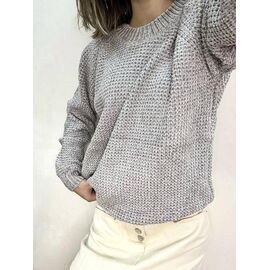 Фотография Свитер женский 8188-1 l.grey р.42-48 "Kosta" недорого оптом от прямого поставщика