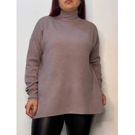 Фотография Свитер женский 9750 brown р.46-52 "Kosta" недорого оптом от прямого поставщика