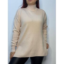 Фотография Свитер женский 9750 l.beige р.46-52 "Kosta" недорого оптом от прямого поставщика