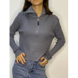 Светр жіночий L062 grey р.42-46 "Kosta" недорого оптом від прямого постачальника