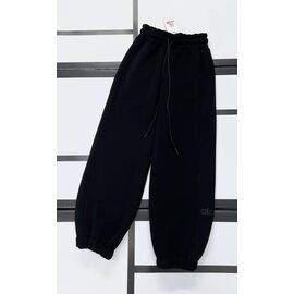 Штани дитячі спортивні зимові на дівчинку 588 black р.128-158 "Kosmy" недорого оптом від прямого постачальника