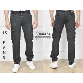 Джинси чоловічі 504X d.grey р.28-36 "LILY" недорого оптом від прямого постачальника