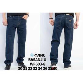 Фотография Джинсы мужские WF603-8 blue р.30-40 "LILY" недорого оптом от прямого поставщика