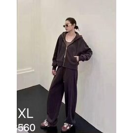 Костюм спортивний жіночий 8560 chocolate р.M-XL "Major" недорого оптом від прямого постачальника