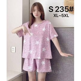 Фотография Пижама женская футболка-шорты р-ры 50-58 "FLOWER" купить недорого от прямого поставщик