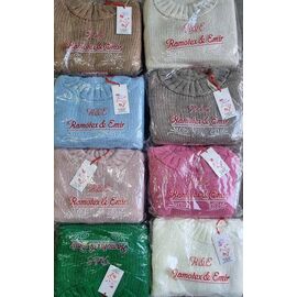 Фотография Свитер женский J30 l.blue р.one size "Julia" недорого оптом от прямого поставщика