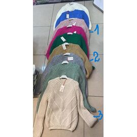 Фотография Свитер женский JL287 blue р.one size "Julia" недорого оптом от прямого поставщика