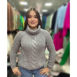 Светр жіночий JL430 grey р.one size "Julia" недорого оптом від прямого постачальника