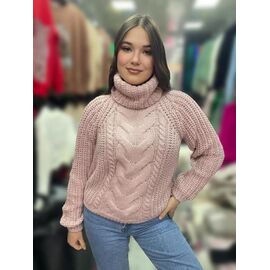 Светр жіночий JL431 beige р.one size "Julia" недорого оптом від прямого постачальника