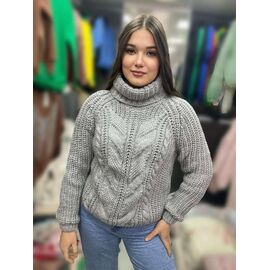 Светр жіночий JL436 grey р.one size "Julia" недорого оптом від прямого постачальника