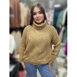 Светр жіночий JL438 beige р.one size "Julia" недорого оптом від прямого постачальника