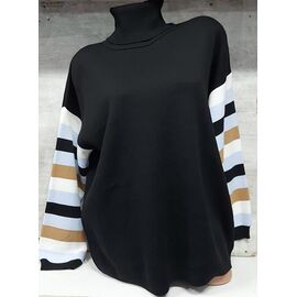 Светр жіночий JL472 black р.one size "Julia" недорого оптом від прямого постачальника